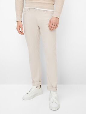 Brax | Style Chuck Pants | Modern Fit | Light Beige | Waist 35” Inseam 30”